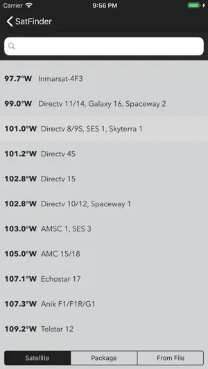 SatFinder (MGE) screenshot 3