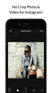 square fit photo video editor iphone screenshot 1