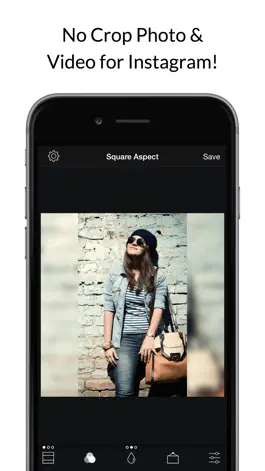 Game screenshot Square Fit Photo Video Editor mod apk