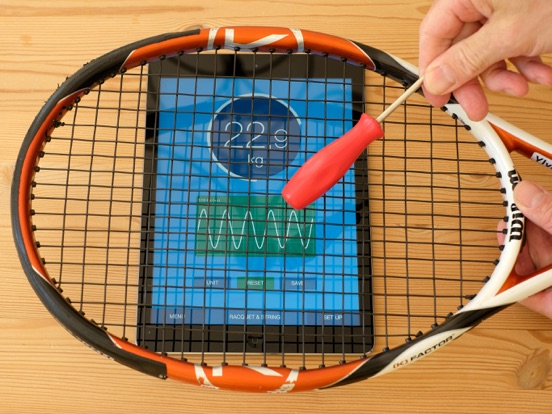 RacquetTune - String Tension iPad app afbeelding 5