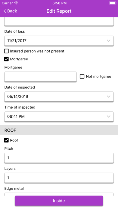 ClaimMate Report Screenshot