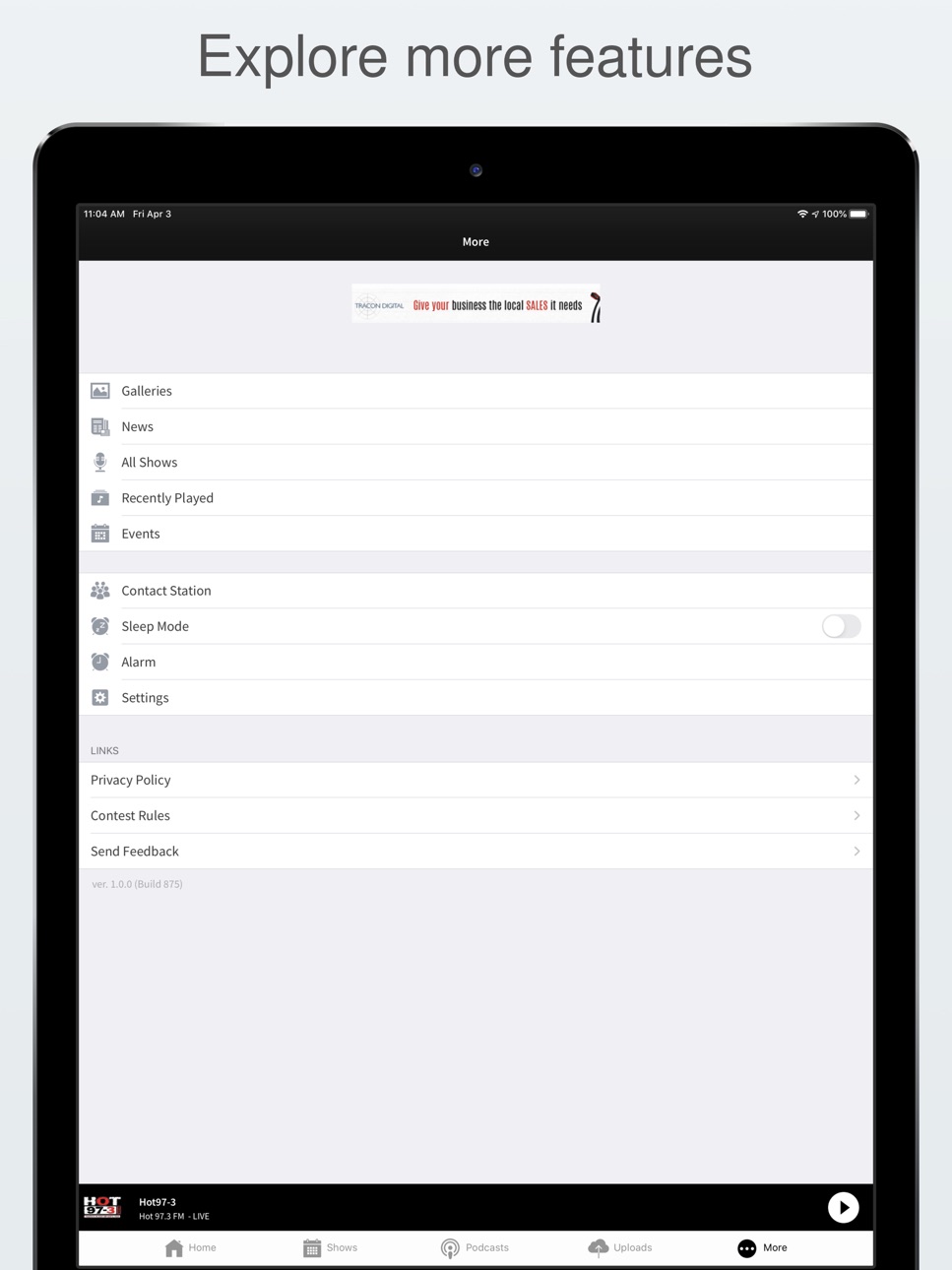 iPad screenshot