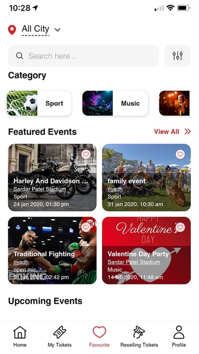 EZTickets Screenshot