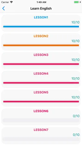 Game screenshot English Proficiency Test apk