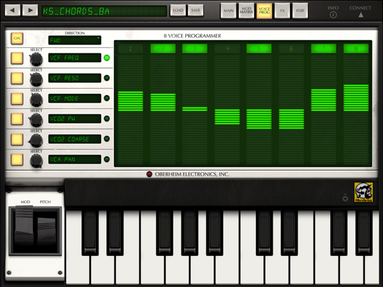 iSEM Synthesizer iPad app afbeelding 3