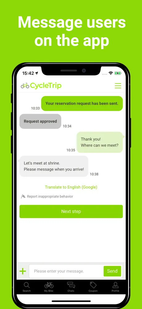 CycleTrip -Sport bike sharing