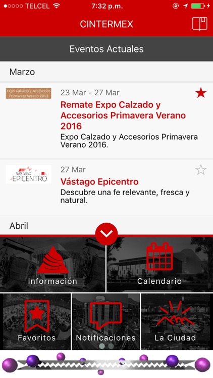 Events in Cintermex