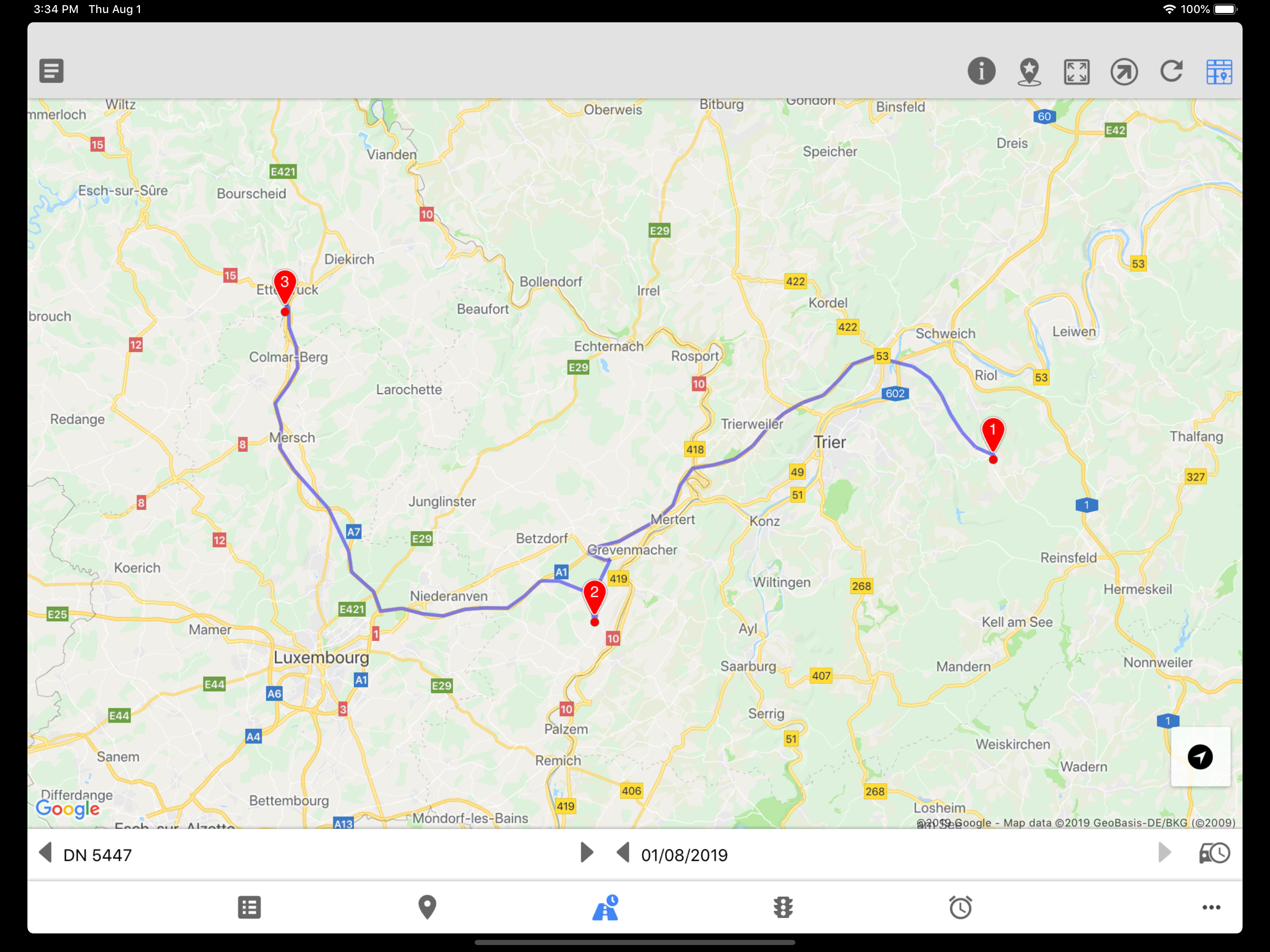 WinFleet Mobile screenshot 6
