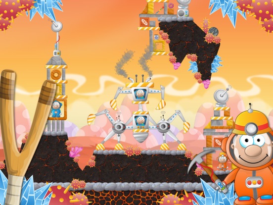 Slingshot Monsters iPad screenshot 2 - Games app