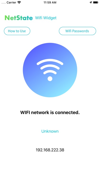 WIFI Widget - NetState