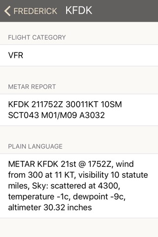 METARs Aviation Weatherのおすすめ画像3