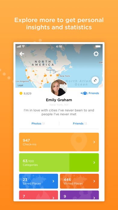 Foursquare Swarm: Check-in Appのおすすめ画像6