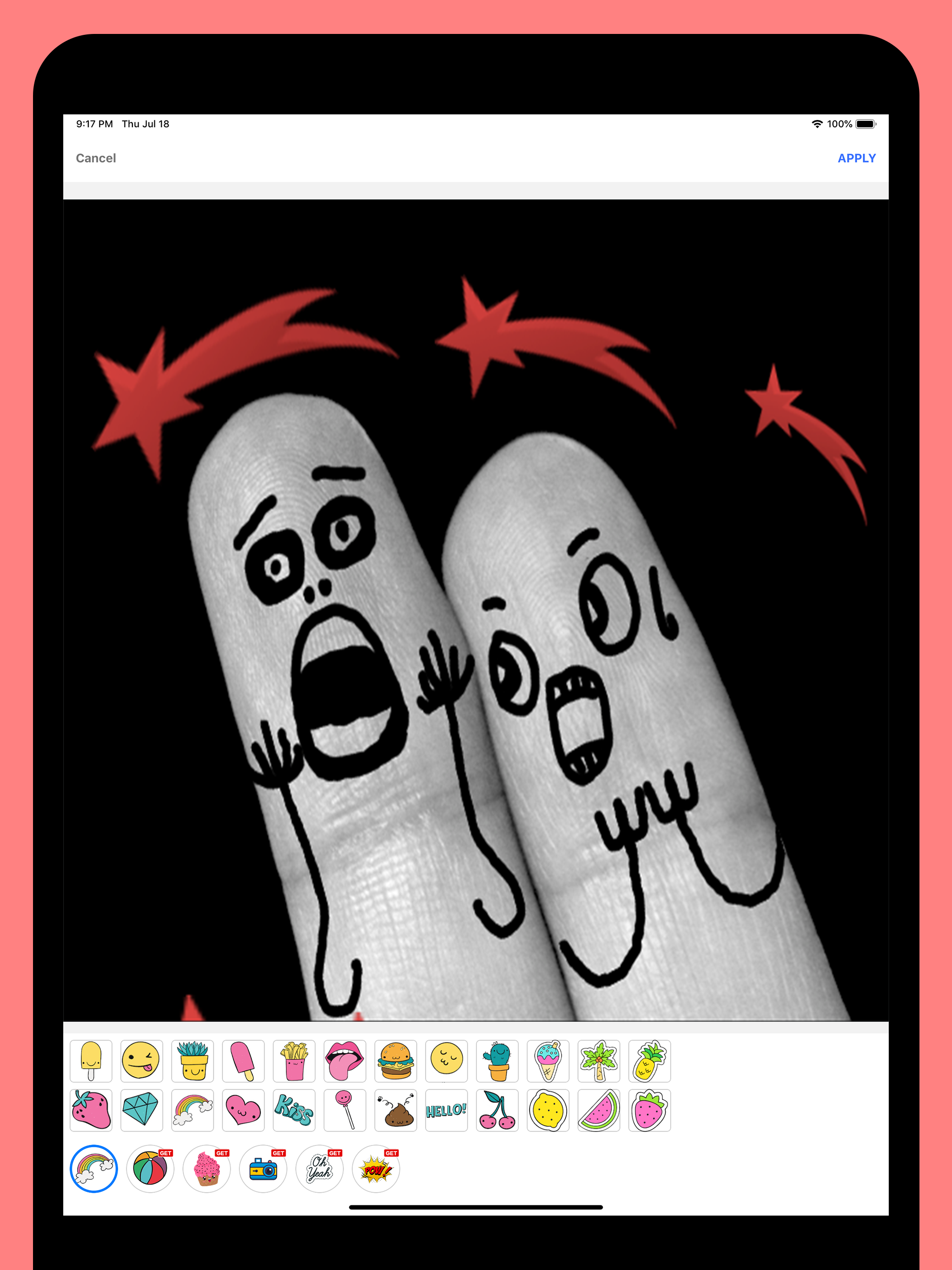 Cool Finger Faces - Photo Fun!