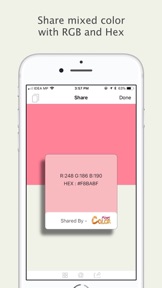 Color Mixer and Converter screenshot
