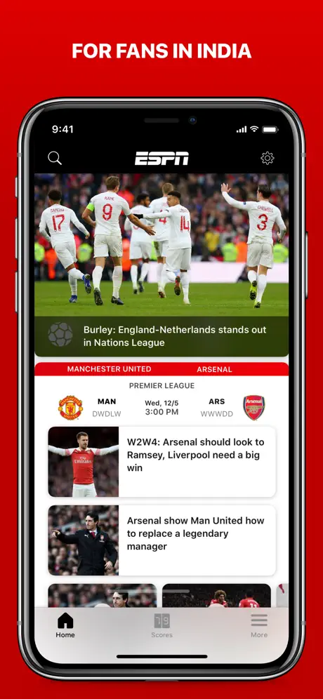 ESPN: Live Sports & Scores