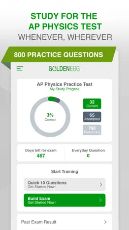 AP Physics Practice Test Prep screenshot 1