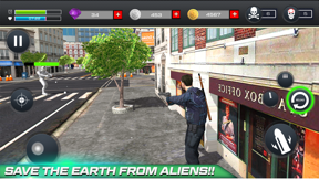 Aliens Invasion Combat Shoot screenshot