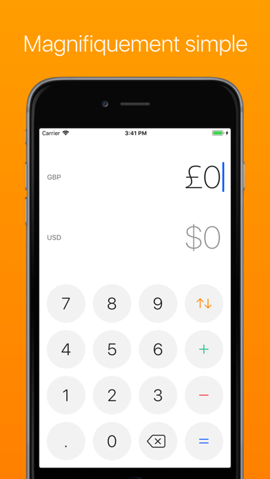 Screenshot #1 pour Currency – Simple Converter