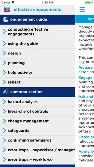 CVX Effective Engagement Guide iPhone Screenshot 3