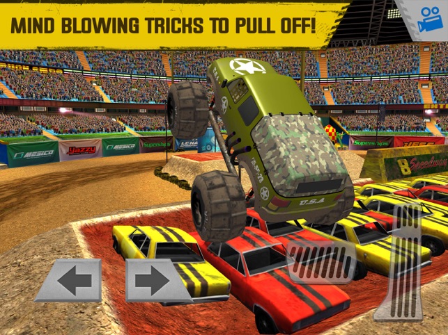 Monster Truck Race Arena - Click Jogos