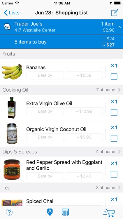 Pantry Check Grocery List By Sunroom Labs Llc