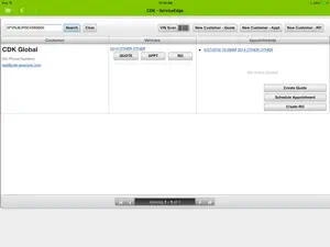 CDK Service Mobile Desktop screenshot 2