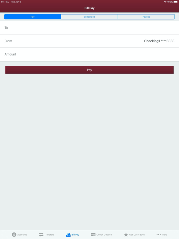 TruGrocer FCU iPad screenshot 5 - Finance app