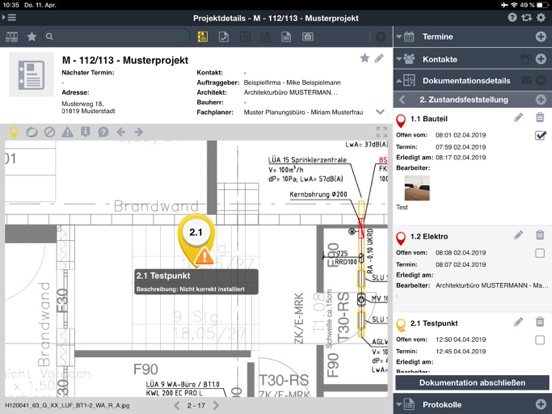 Screenshot #5 pour BAPP - Bauprojektplanung