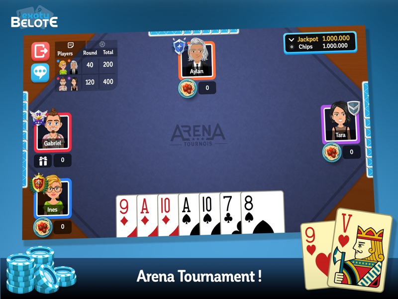 Belote & Coinche online screenshot 10