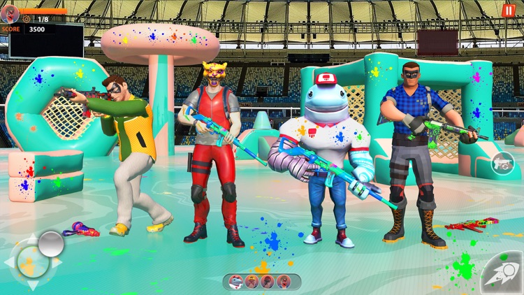 Paintball Splash Shooting Fun