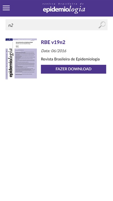 Screenshot #3 pour Revista Bras. de Epidemiologia