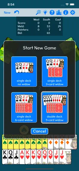 Game screenshot Cutthroat Pinochle+ apk