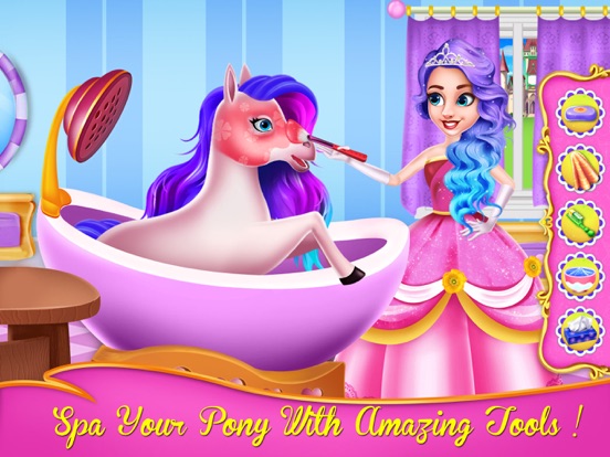 Princess Pony Horse Caring iPad screenshot