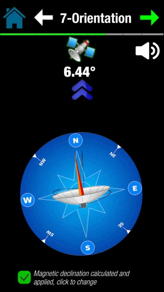 #5. DishPointer (Satellite Finder) (iOS) Podle: Souria HAKKAR