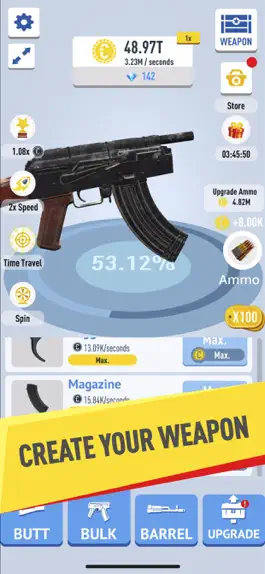 Game screenshot Idle Guns Factory Tycoon mod apk