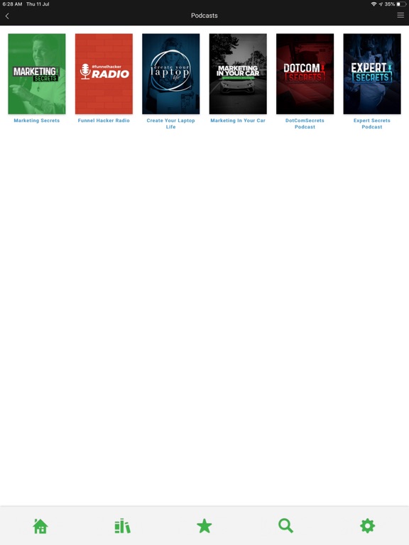 Marketing Secrets iPad screenshot 2 - Education app