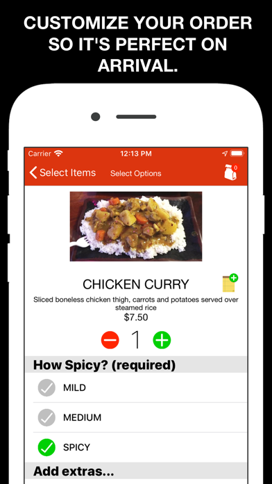Teriyaki House - Mobile Order Screenshot