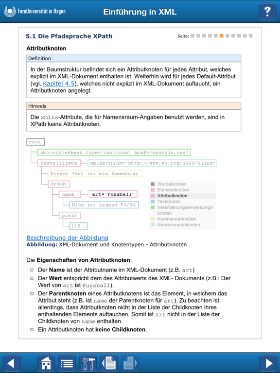Screenshot #6 pour Einführung in XML