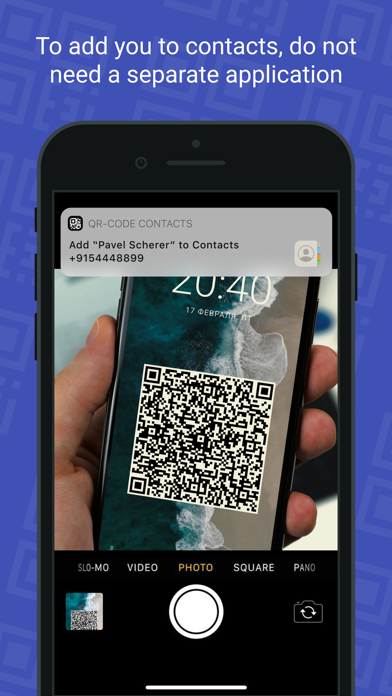 QR Card - business card screenshot 2
