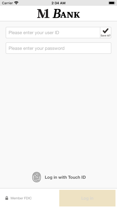 M1 Bank Business Mobile Screenshot