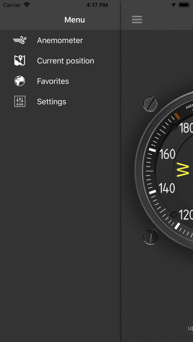 Anemometer - Wind speed Screenshot