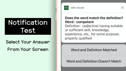 GRE Vocabulary Words Screenshot