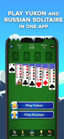 Game screenshot Yukon Russian – Solitaire Game apk