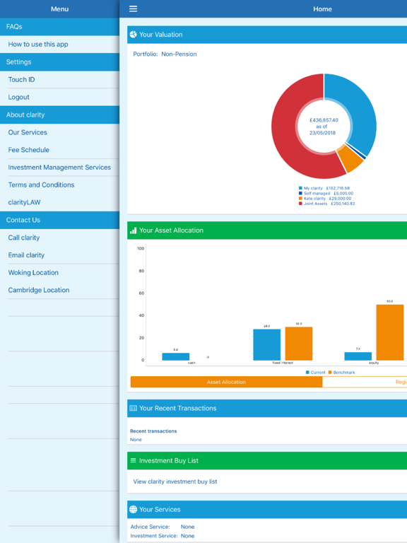 Screenshot #5 pour clarity mobile - clarityAPP