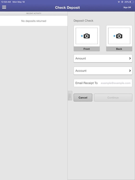 NobleBank & Trust for iPad