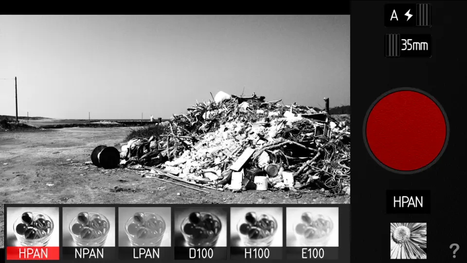 Capture d'écran de Provoke Camera sur iPhone 1