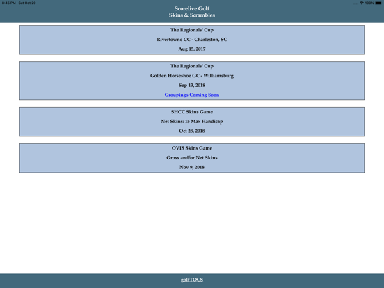 Screenshot #4 pour Scorelive SS