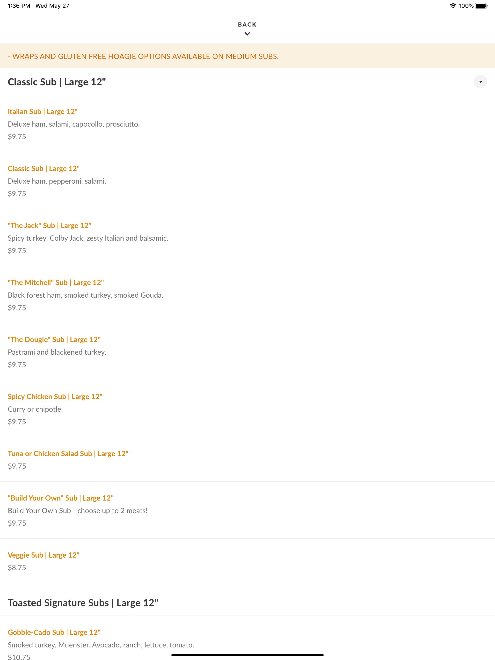 Giant Subs & Deli screenshot 7
