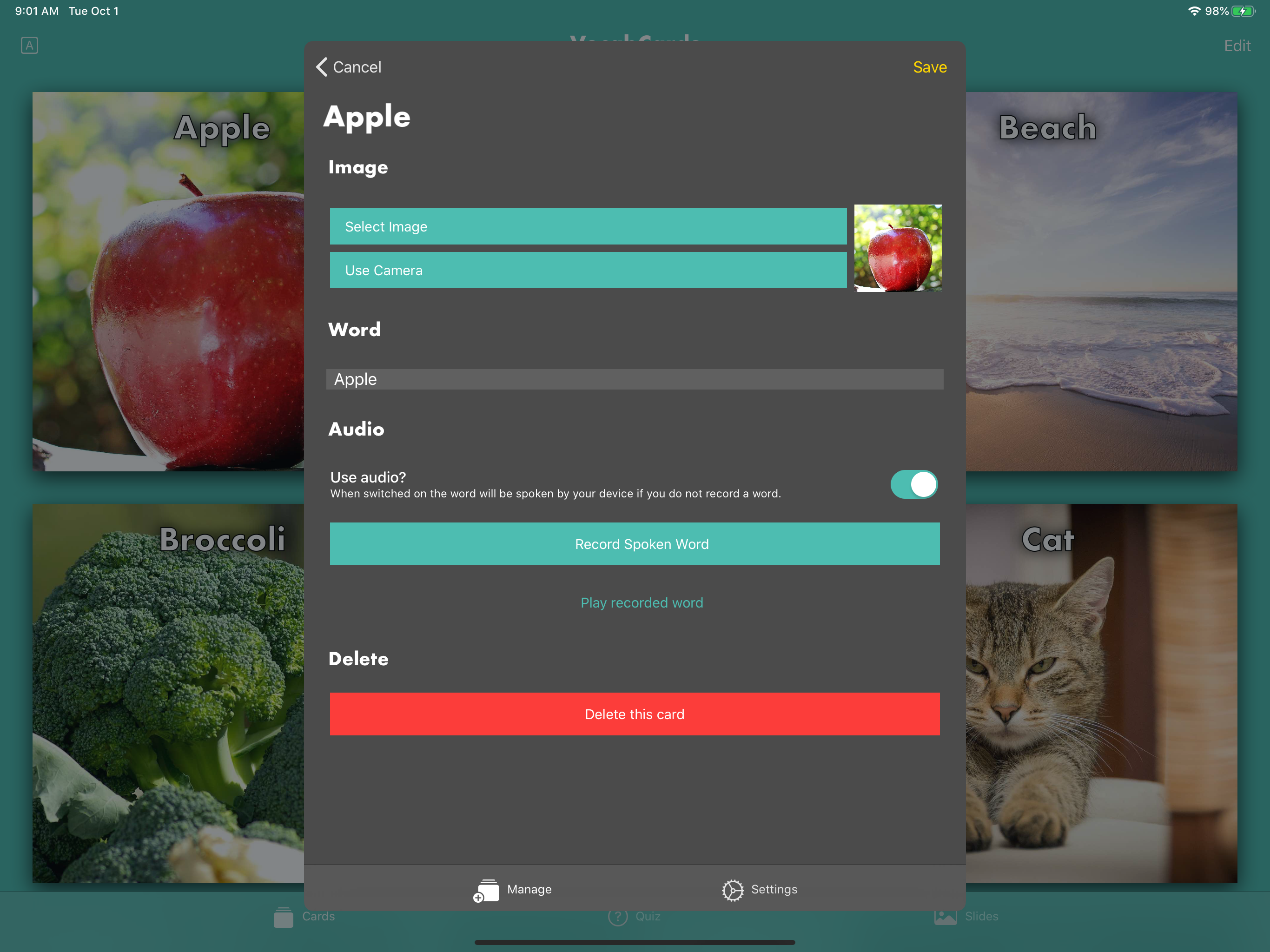 VocabCards screenshot 10