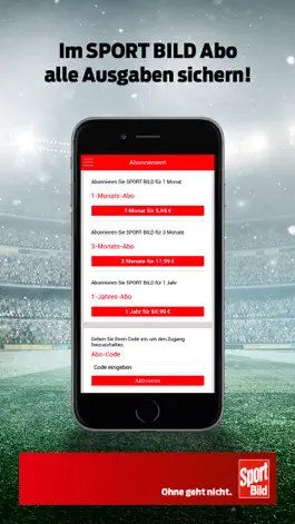 Game screenshot SPORT BILD Reader hack